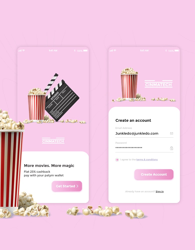 Cinematech Mobile app